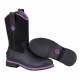 Muck Boots Ladies Ryder - Black Purple