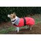 Lami-Cell Houndstooth Fleece Lined Dog Coat