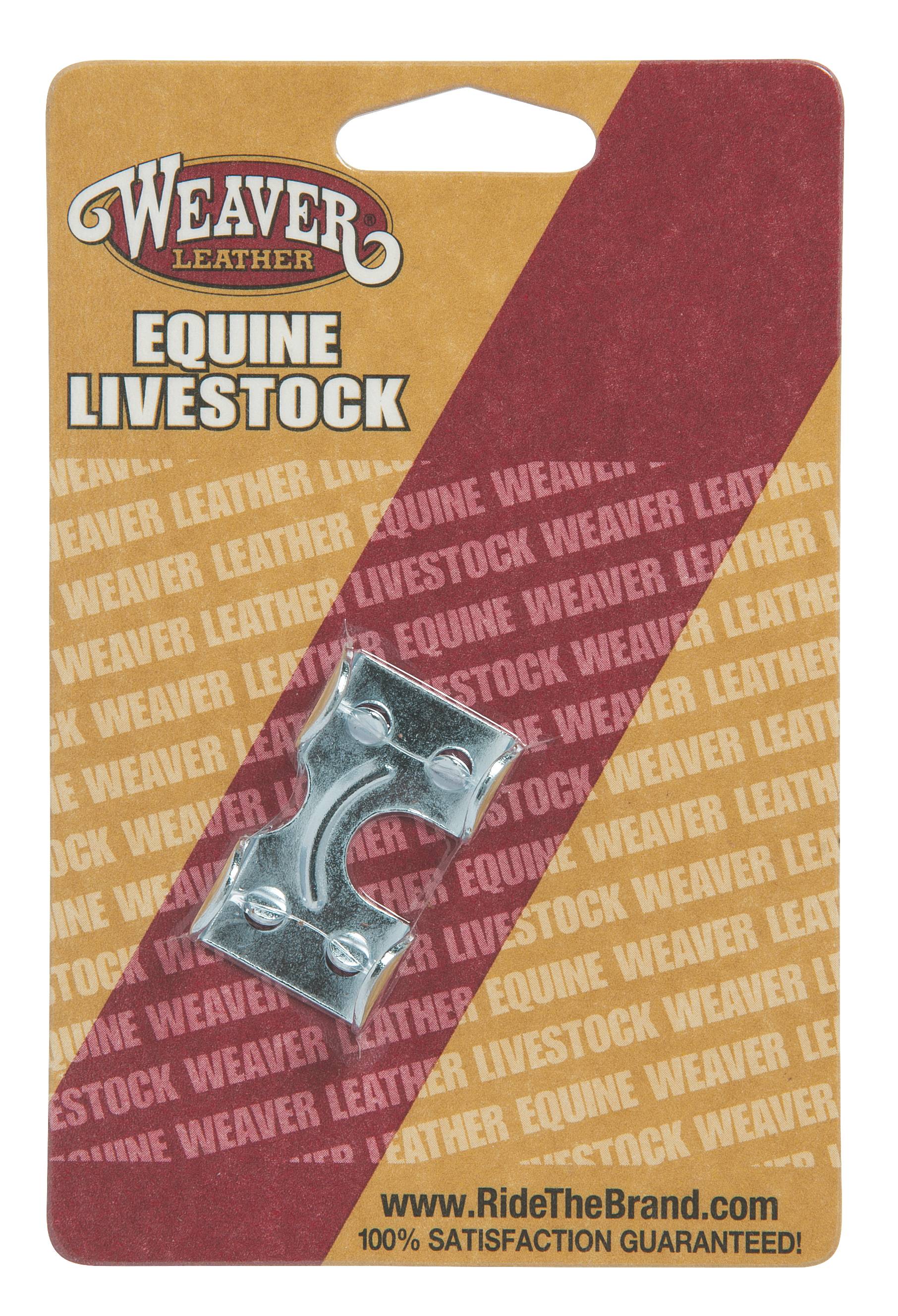 Weaver Leather Double Rope Clamp Zinc Plated
