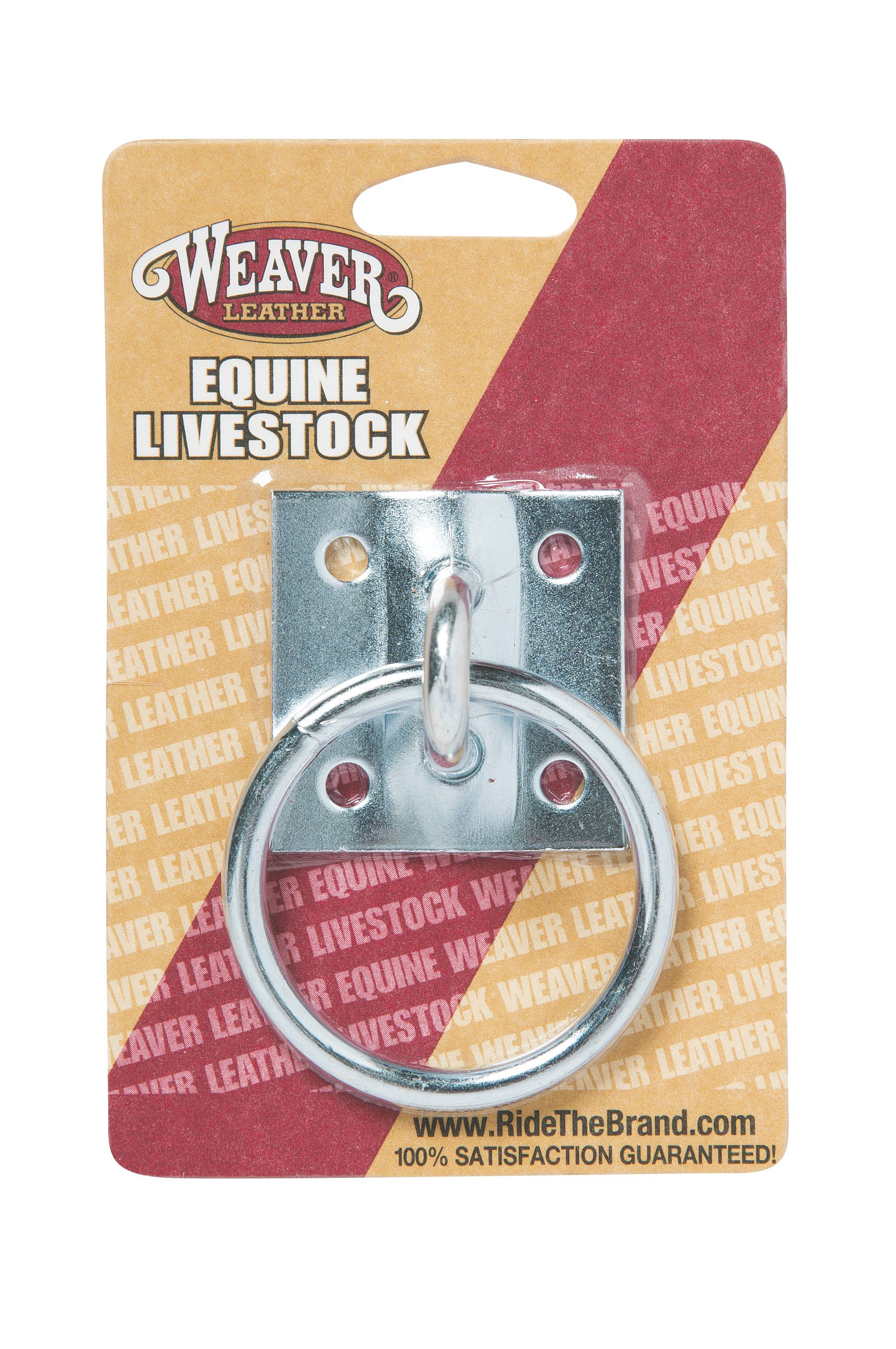 Weaver Leather Zinc Plated Tie Ring Plate