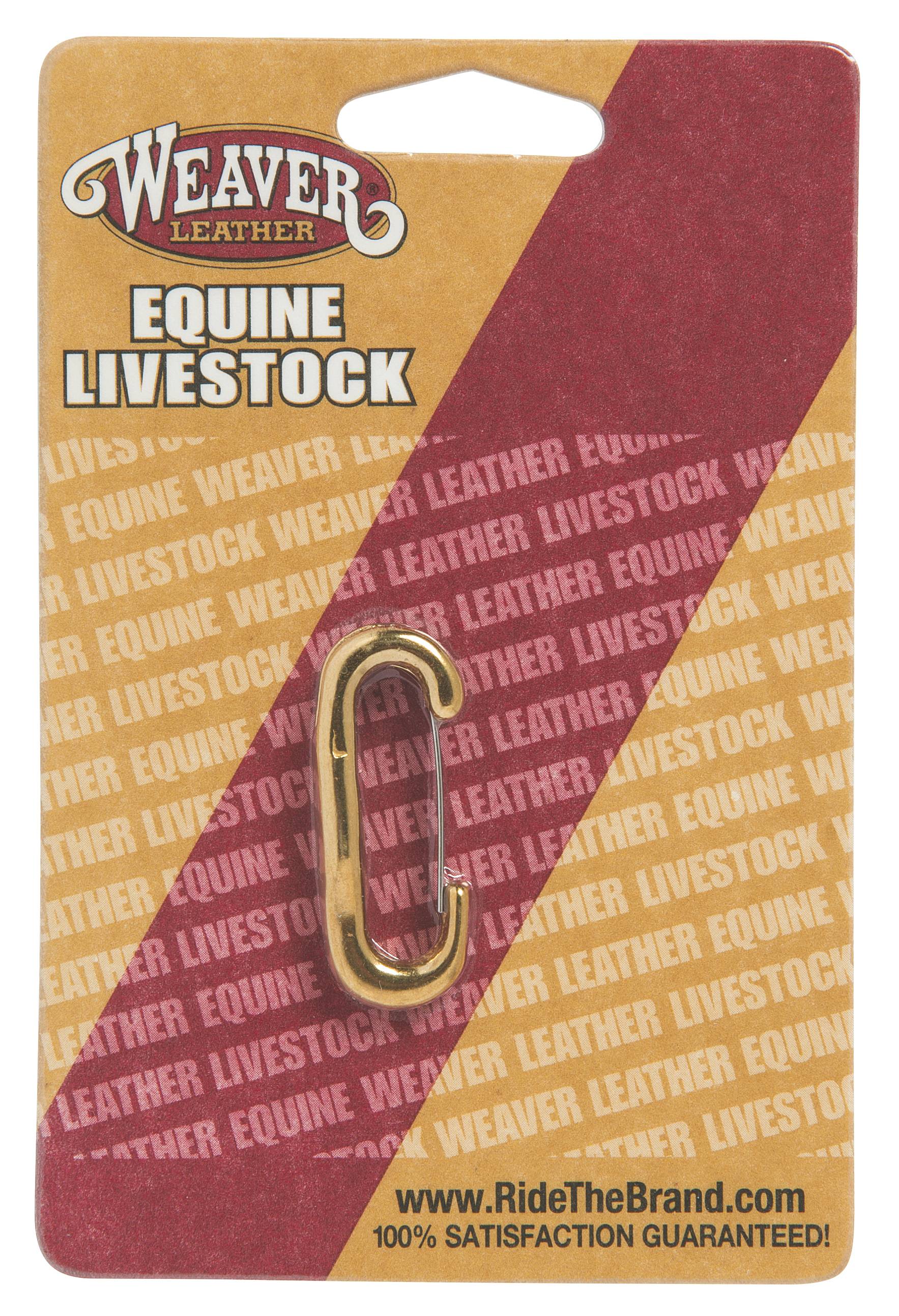 Weaver Leather Solid Brass Bit Snap