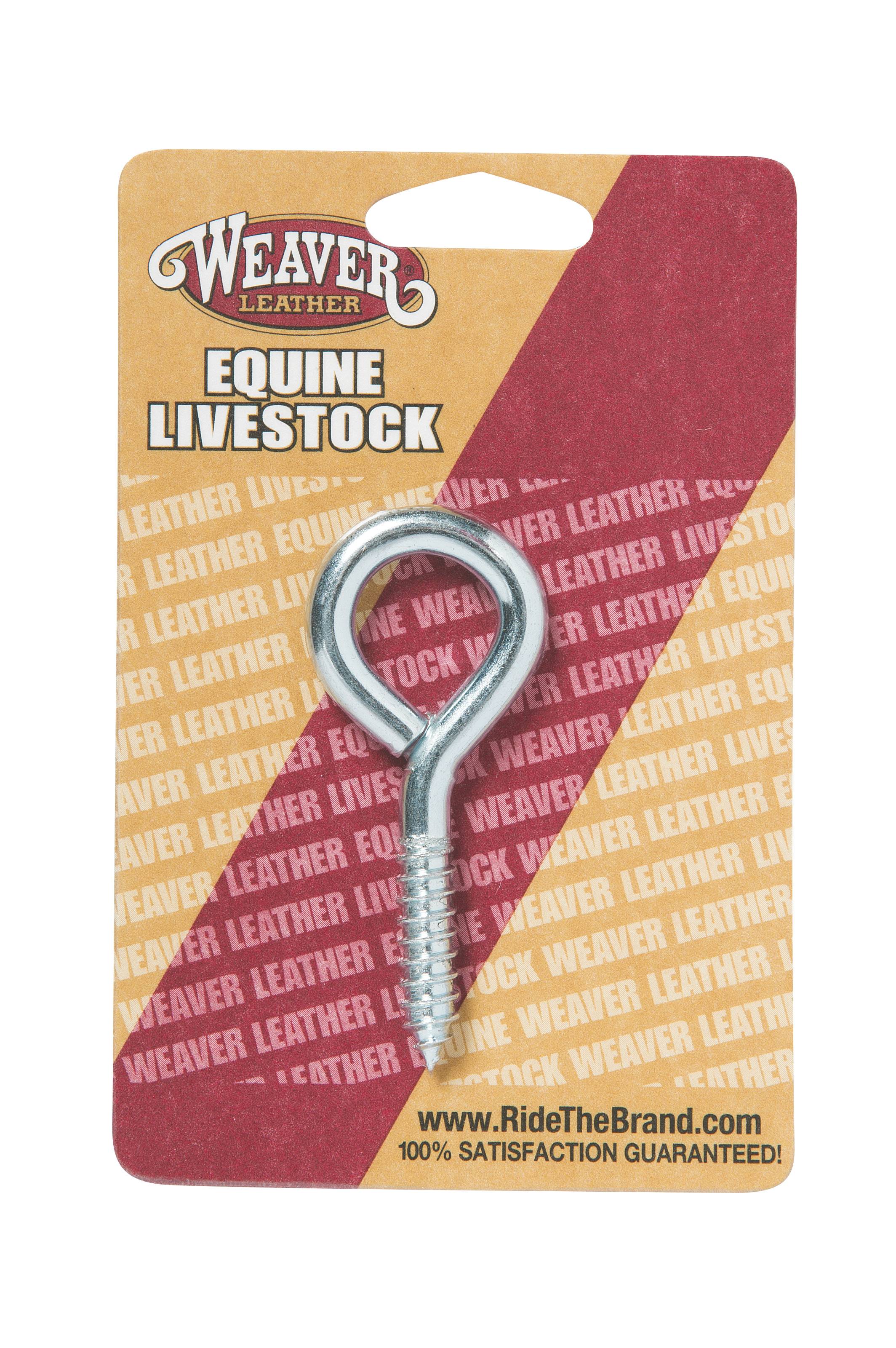 Weaver Leather Zinc Plated Screw Eye