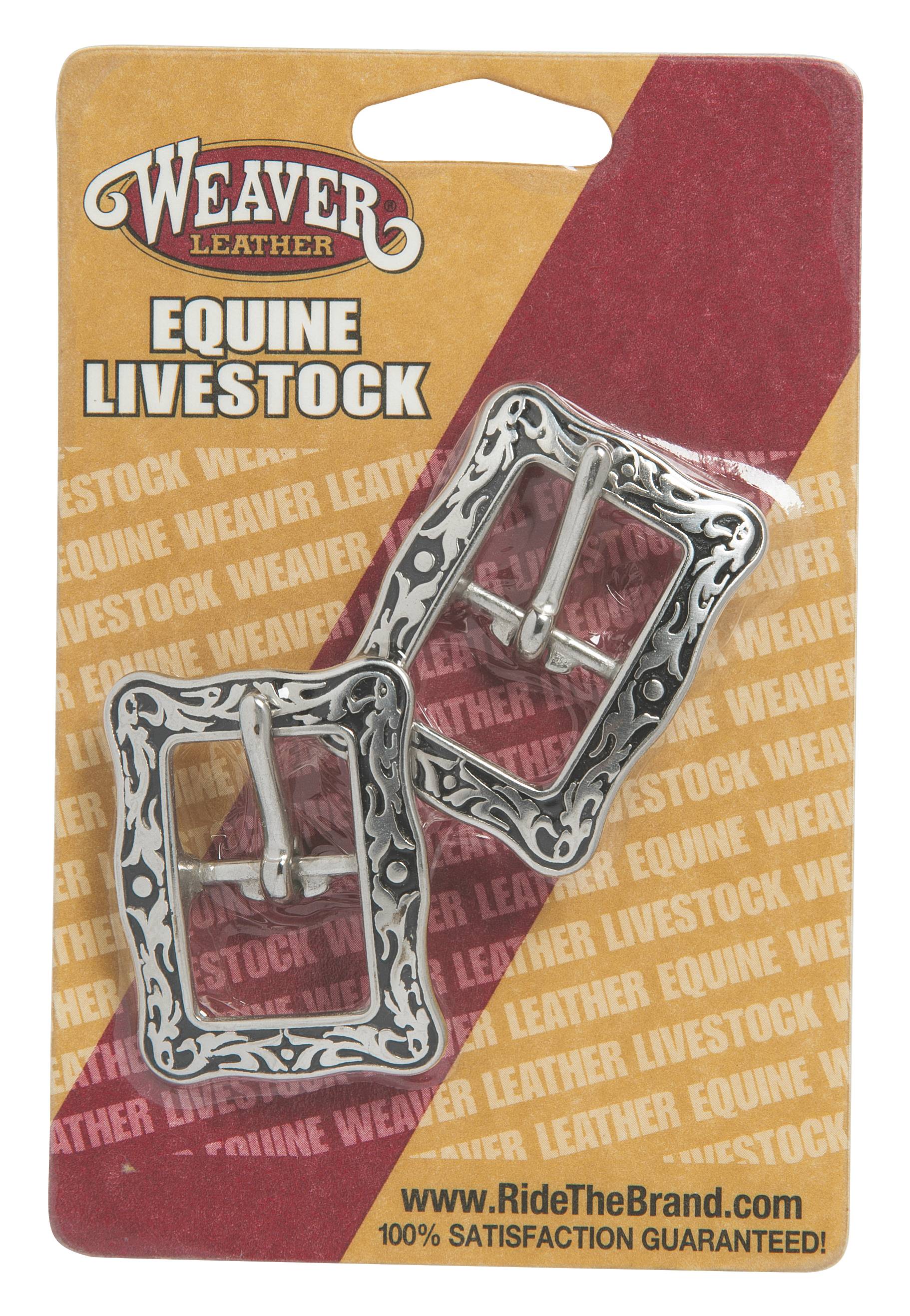 Weaver Leather Black Steel Center Bar Buckle
