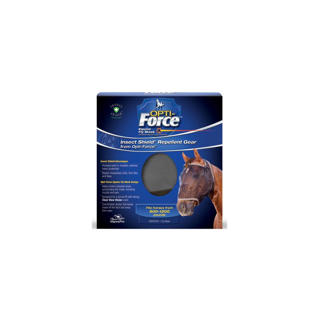 Manna Pro Opti-Force Equine Fly Mask