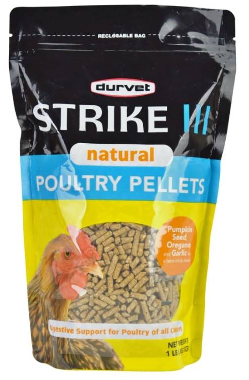 Durvet Strike III Natural Poultry Pellets