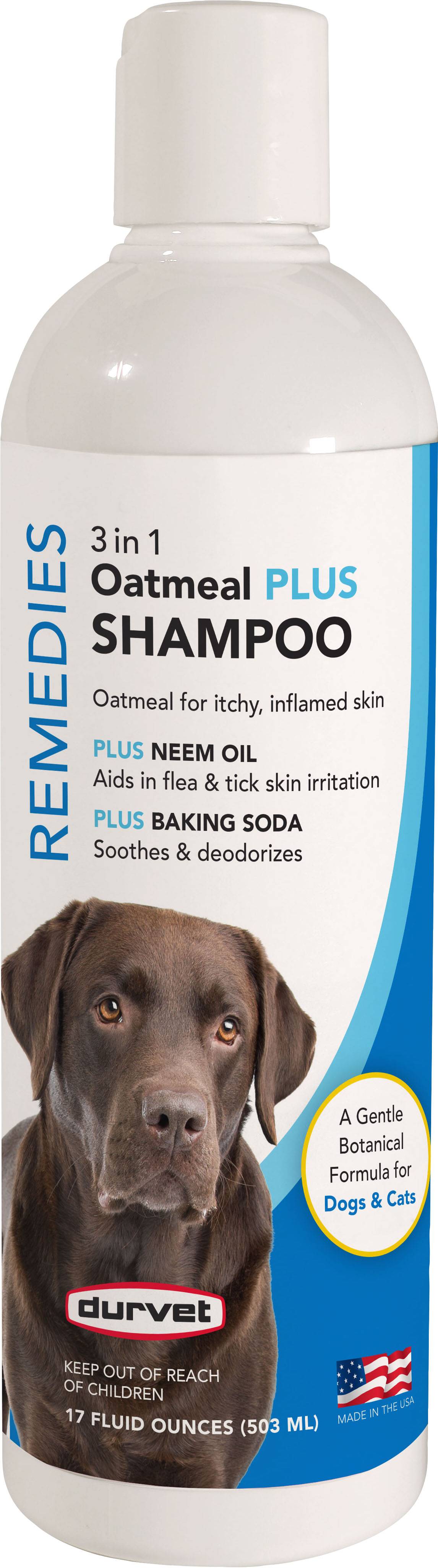Durvet Naturals 3 In 1 Oatmeal Plus Shampoo