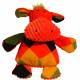 Hugglehounds Chubbie Buddies Dog Toy - Hippo