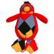 Hugglehounds Chubbie Buddies Dog Toy - Penguin