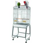Open Flat Top Cage With Removable Stand