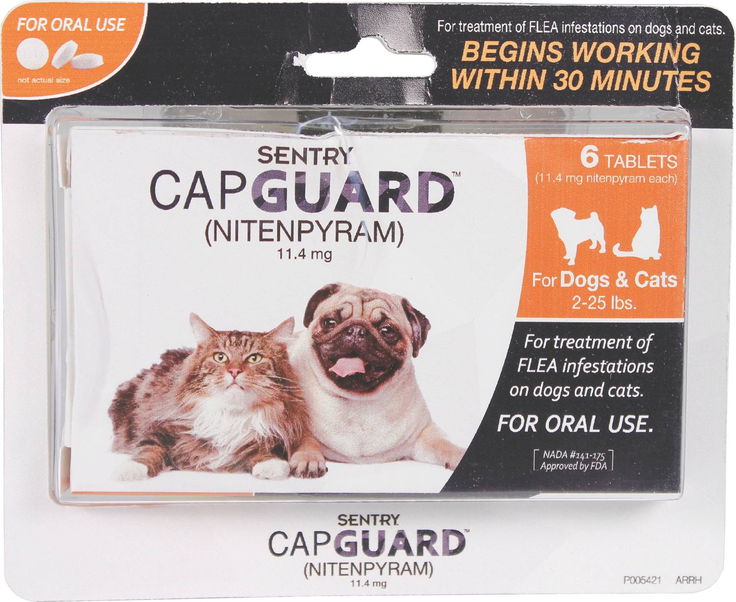 Sentry capguard cheap nitenpyram