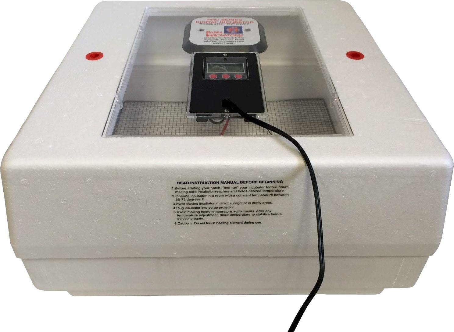 Farm Innovators Digital Circulated Air Incubator