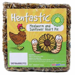 Hentastic Mealworm And Sunflower Heart Pie