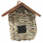 Hanging Grass Roosting Pocket With Roof