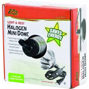 Zilla Light & Heat Halogen Mini Dome Fixture