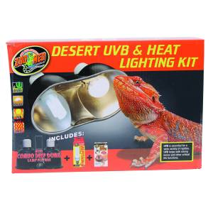 Zoo Med Desert Uvb & Heat Lighting Kit