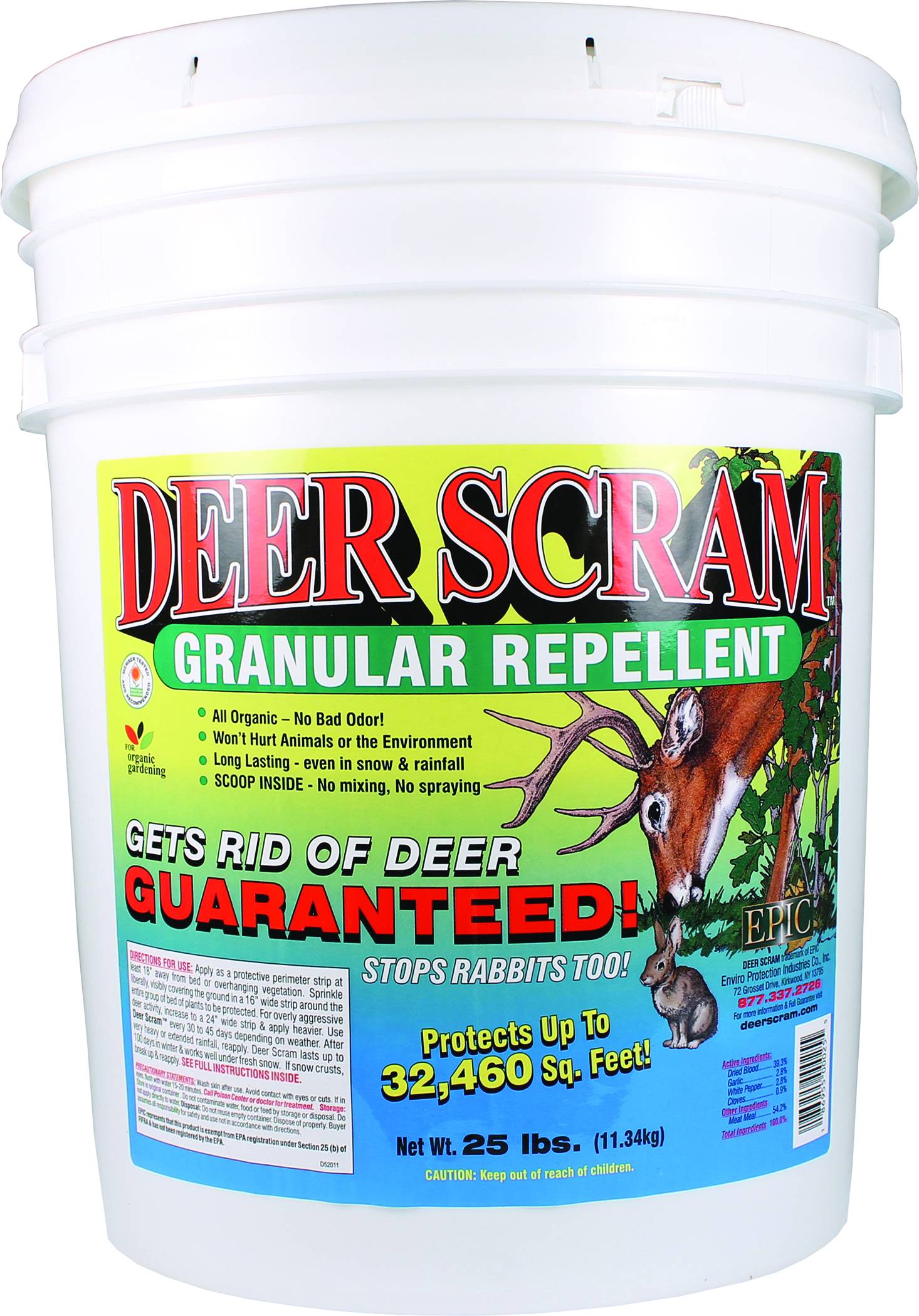 ENVIRO PROTECTION Epic Deer Scram Granular Deer & Rabbit Repellent