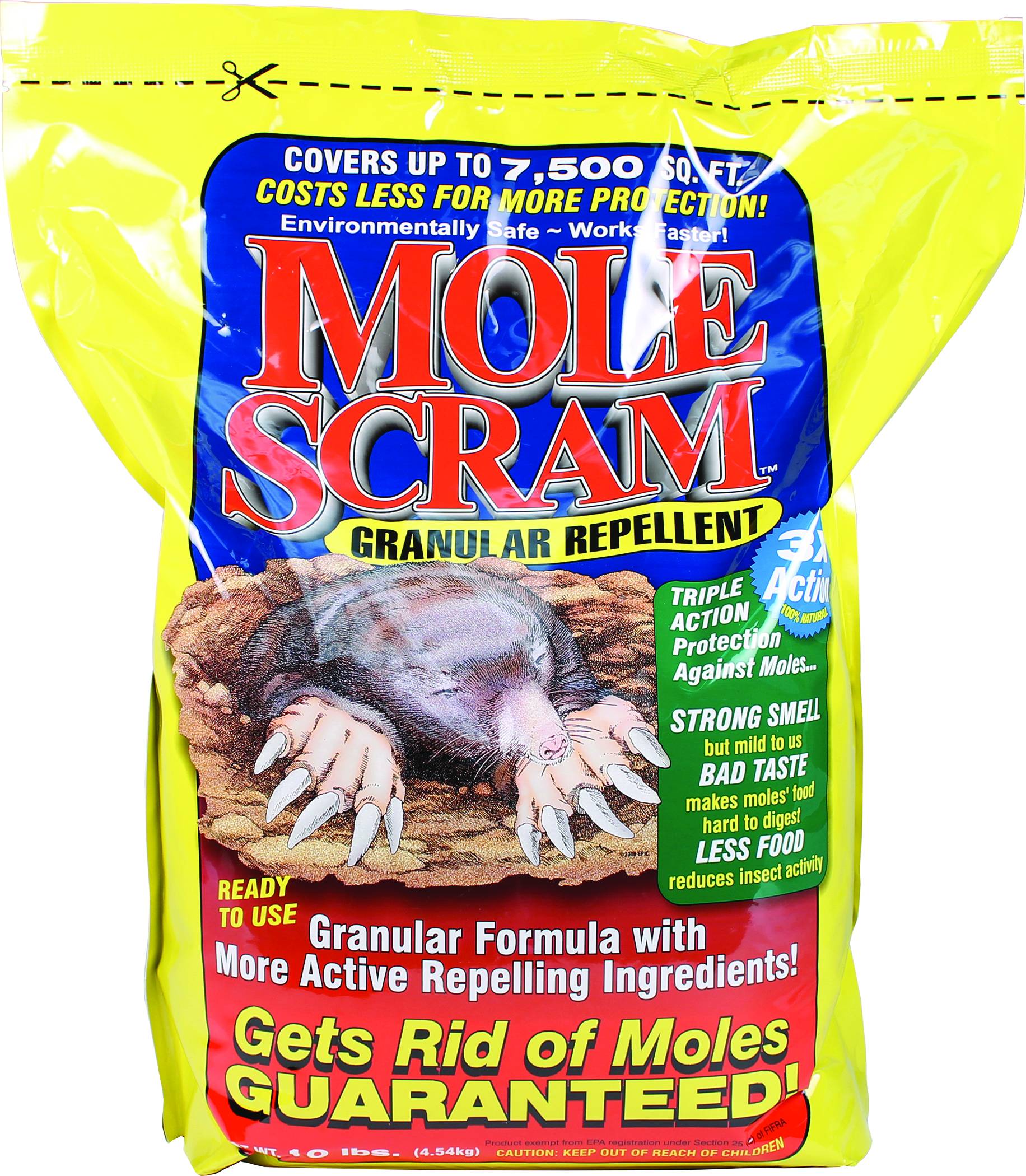 ENVIRO PROTECTION Epic Mole Scram Granular Repellent