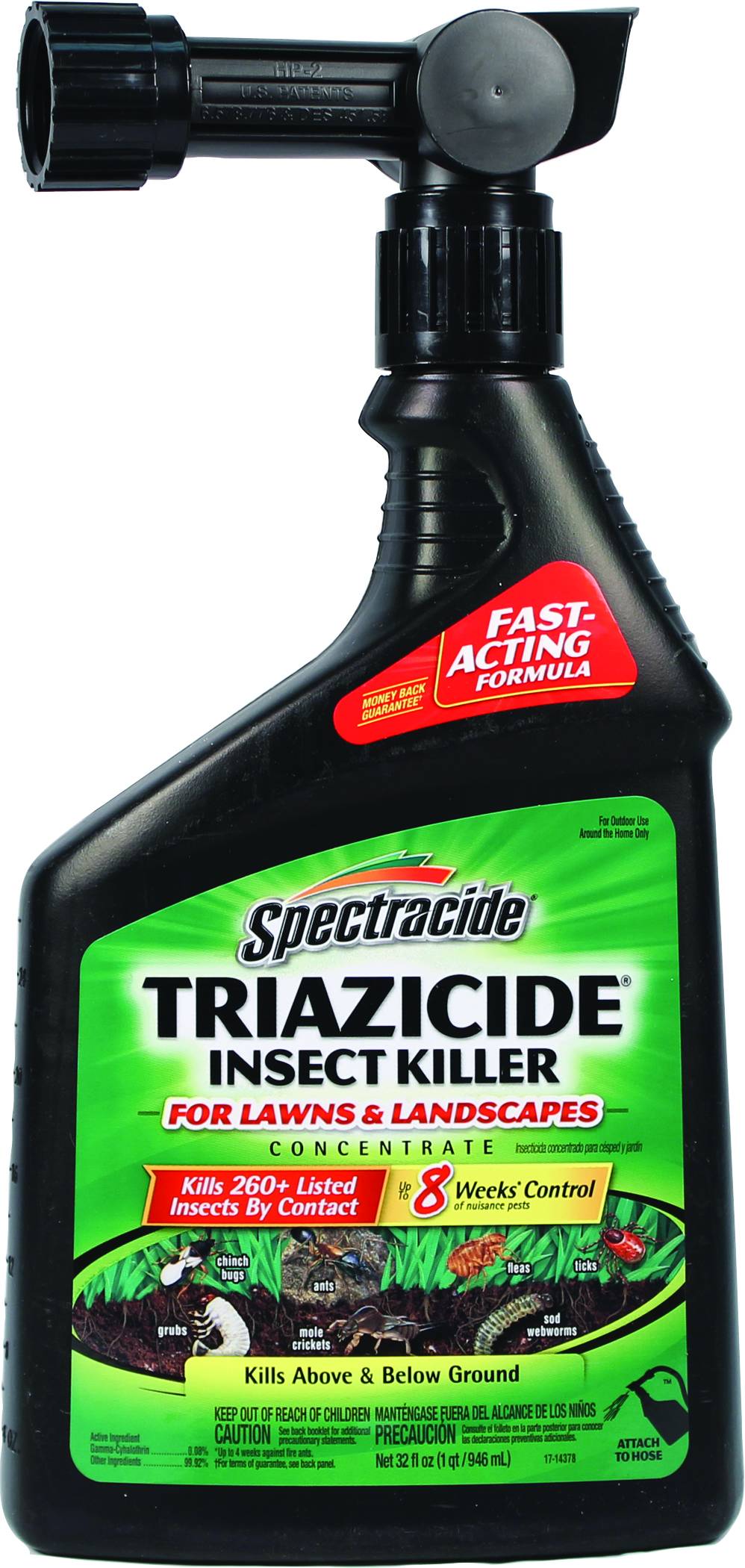 Spectracide Triazacide Insect Killer For Lawns RTU | eBay