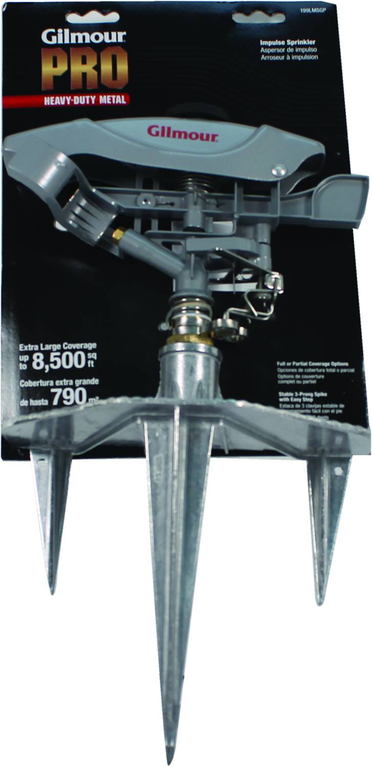 GILMOUR Pro Large Sprinkler Metal Head Triple Spike