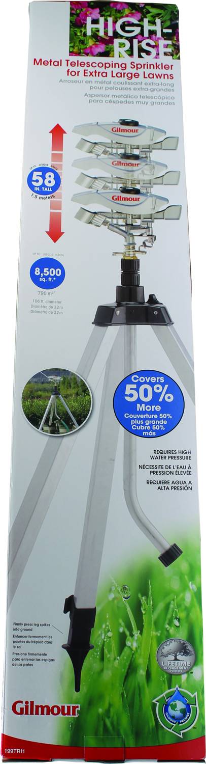 GILMOUR Telescoping Tripod Sprinkler