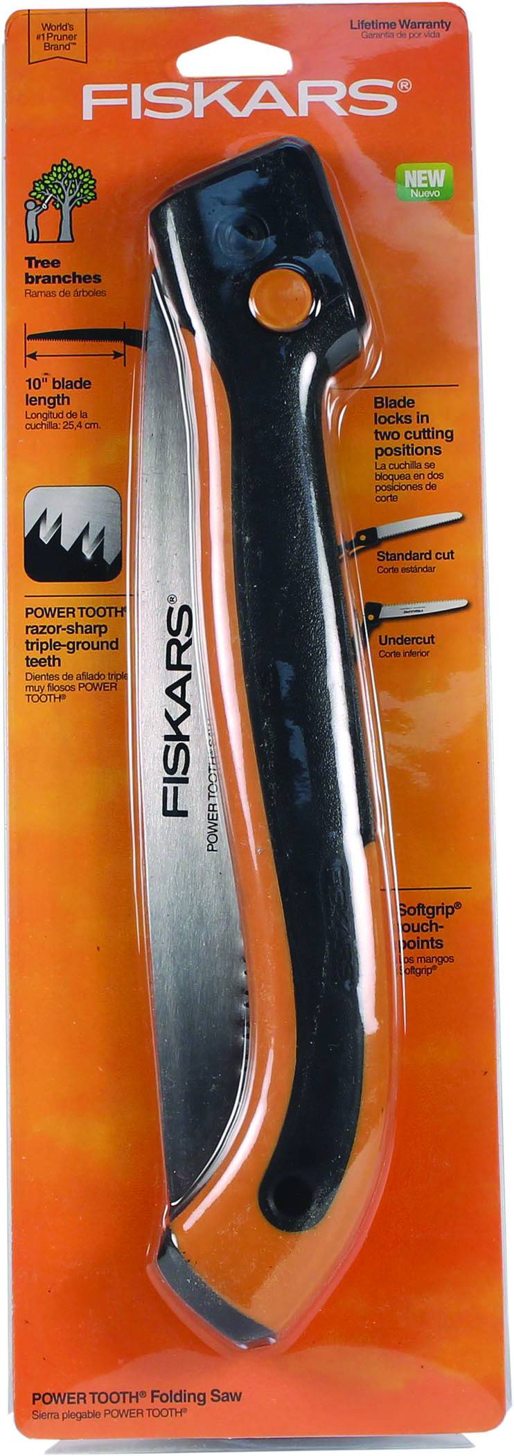 FISKARS Powertooth Soft Grip Folding Saw