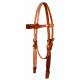 Circle Y Box Stamped Shaped Browband Headstall