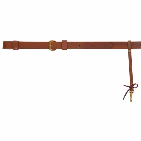 Circle Y Straight Plain Brass Flank
