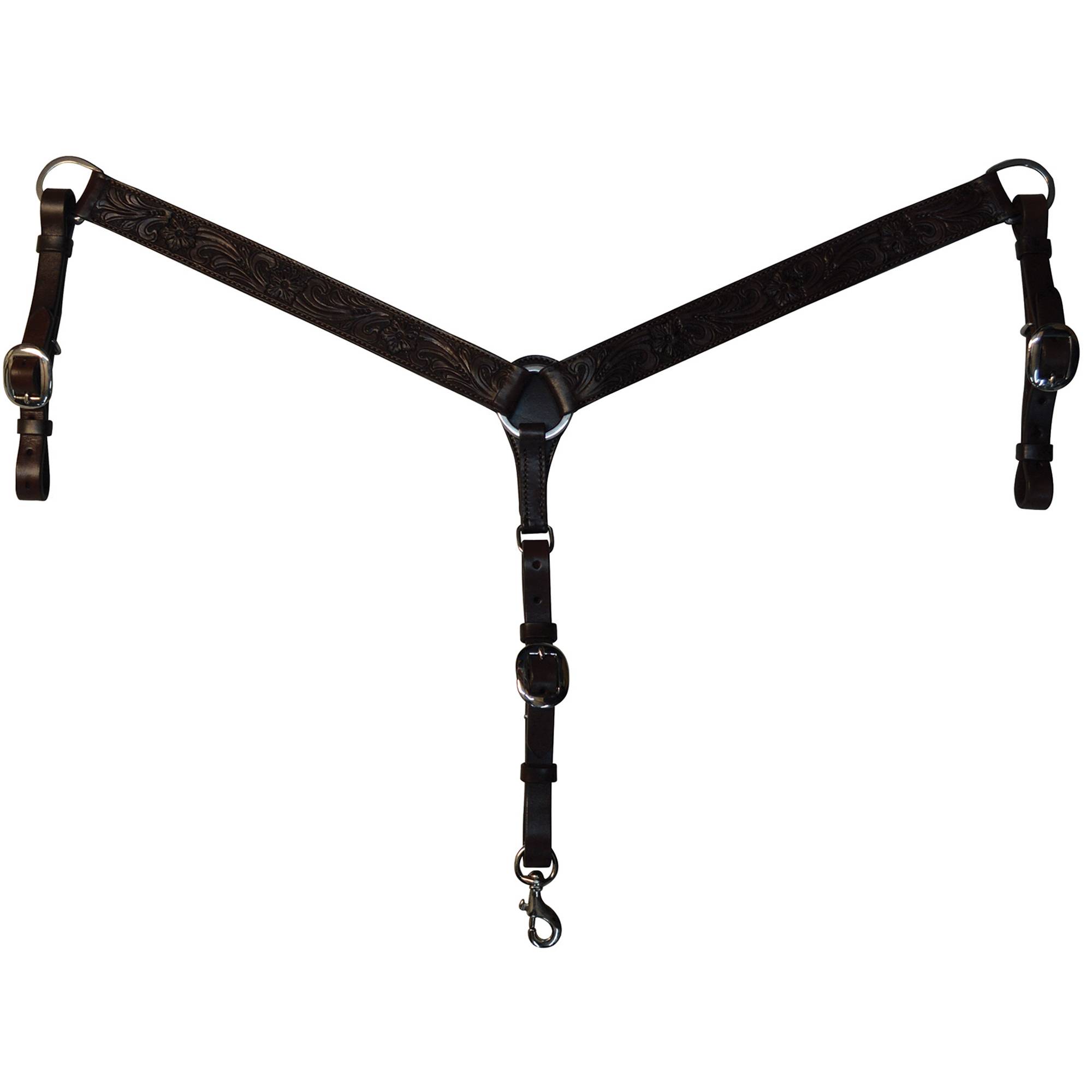 Circle Y Straight Floral Tool Breast Collar