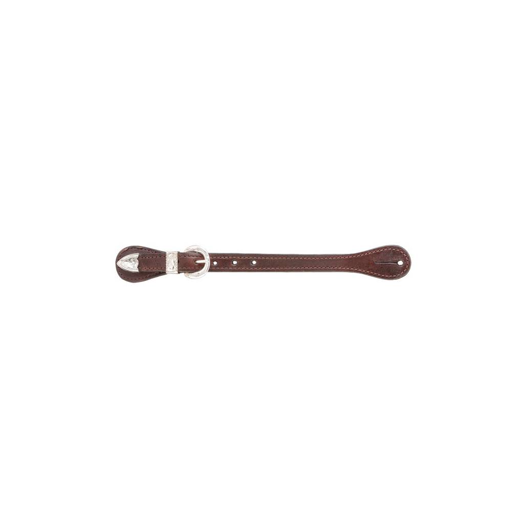 Tough-1 Ladies Leather Show Spur Straps