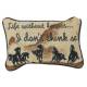 Gift Corral Life without Horses Throw Pillow