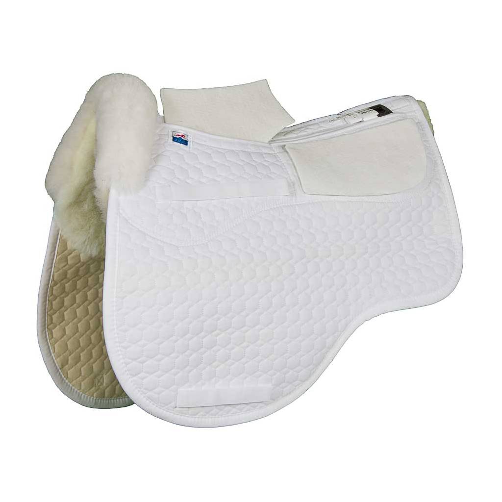 E.A. Mattes Platinum Euro-Fit All Purpose Correction Pad with Sheepskin Trim & Shim Pockets