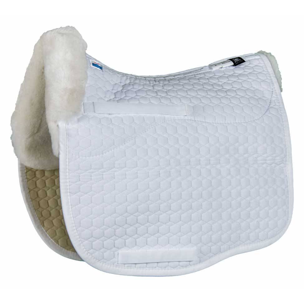 E.A. Mattes Platinum Eurofit Dressage Pad with Bare Flaps