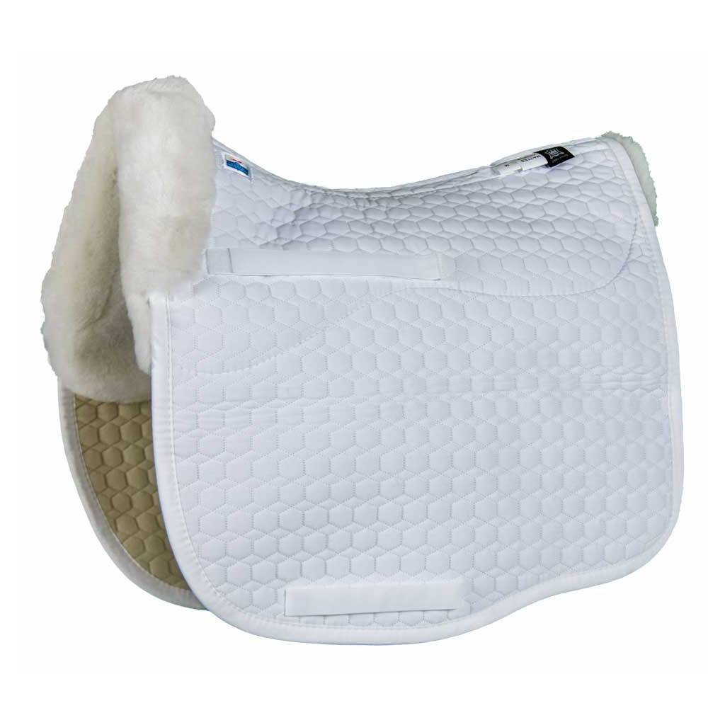 E.A. Mattes Platinum Eurofit Dressage Pad with Bare Flaps