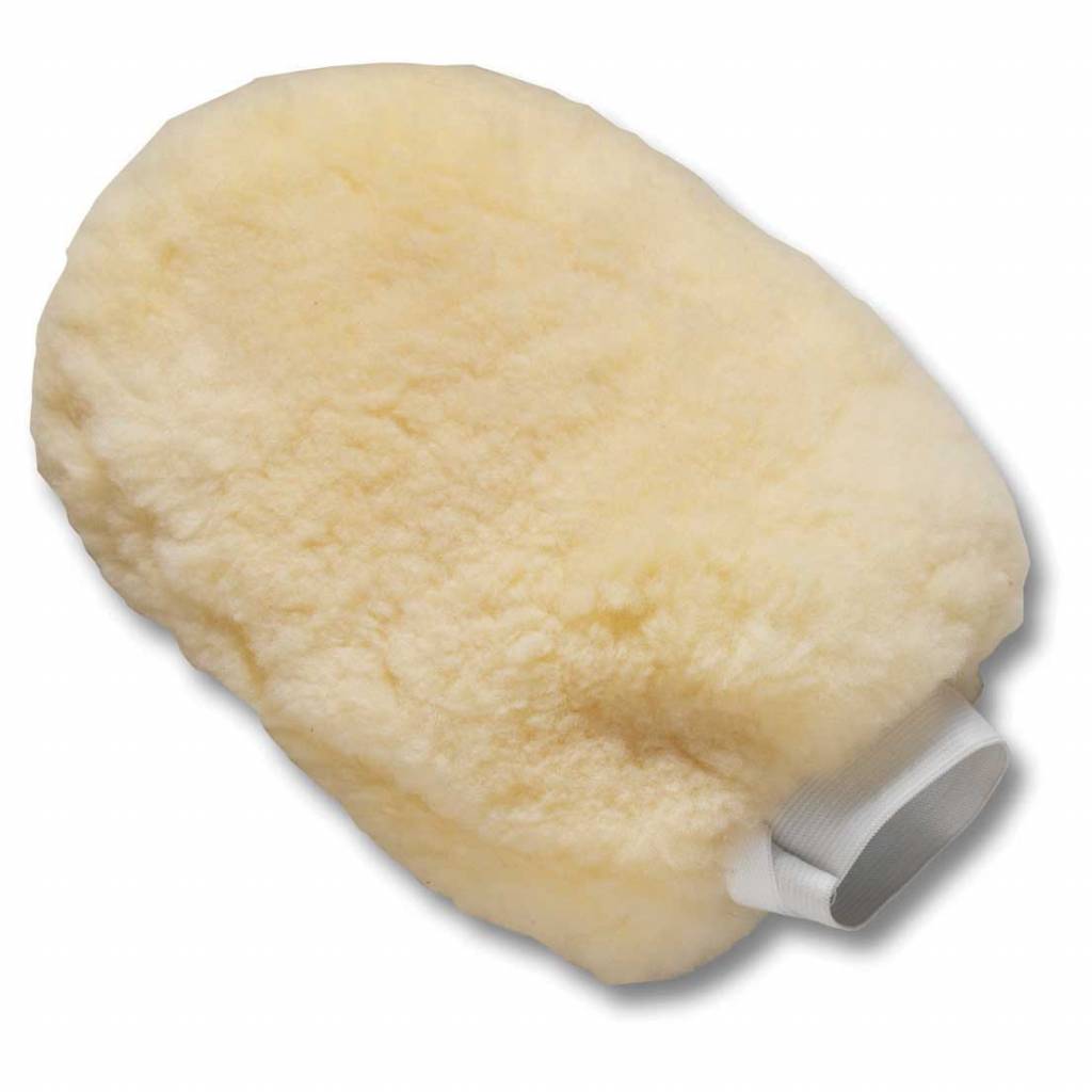 E.A. Mattes Double Sided Sheepskin Grooming Mitt