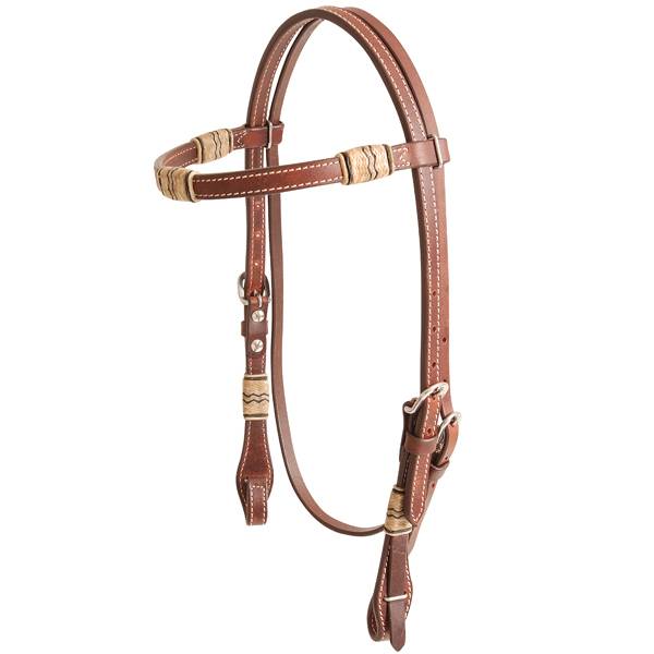 Cashel Rawhide Inlay Browband Headstall