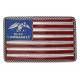 Montana Silversmiths Duck Commander American Flag Attitude Buckle