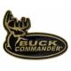 Montana Silversmiths Buck Commander Logo Shaped Attitude Buckle