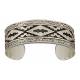 Montana Silversmiths Antiqued Aztec Steps Pattern Cuff Bracelet