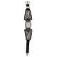 Montana Silversmiths Western Lace Whisper Classic Leather Band Watch