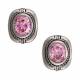 Montana Silversmiths Cowgirl Class Earrings In Pink