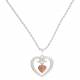 Montana Silversmiths Two Tone Copper Finish Heart Of Mine Necklace