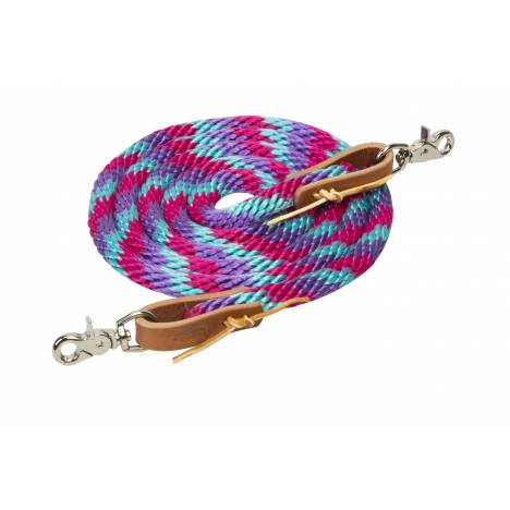 Weaver Leather 5/8" Poly Roper Reins withScissor Snap