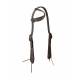 Weaver Vintage Paisley Sliding Ear Headstall with Overlay