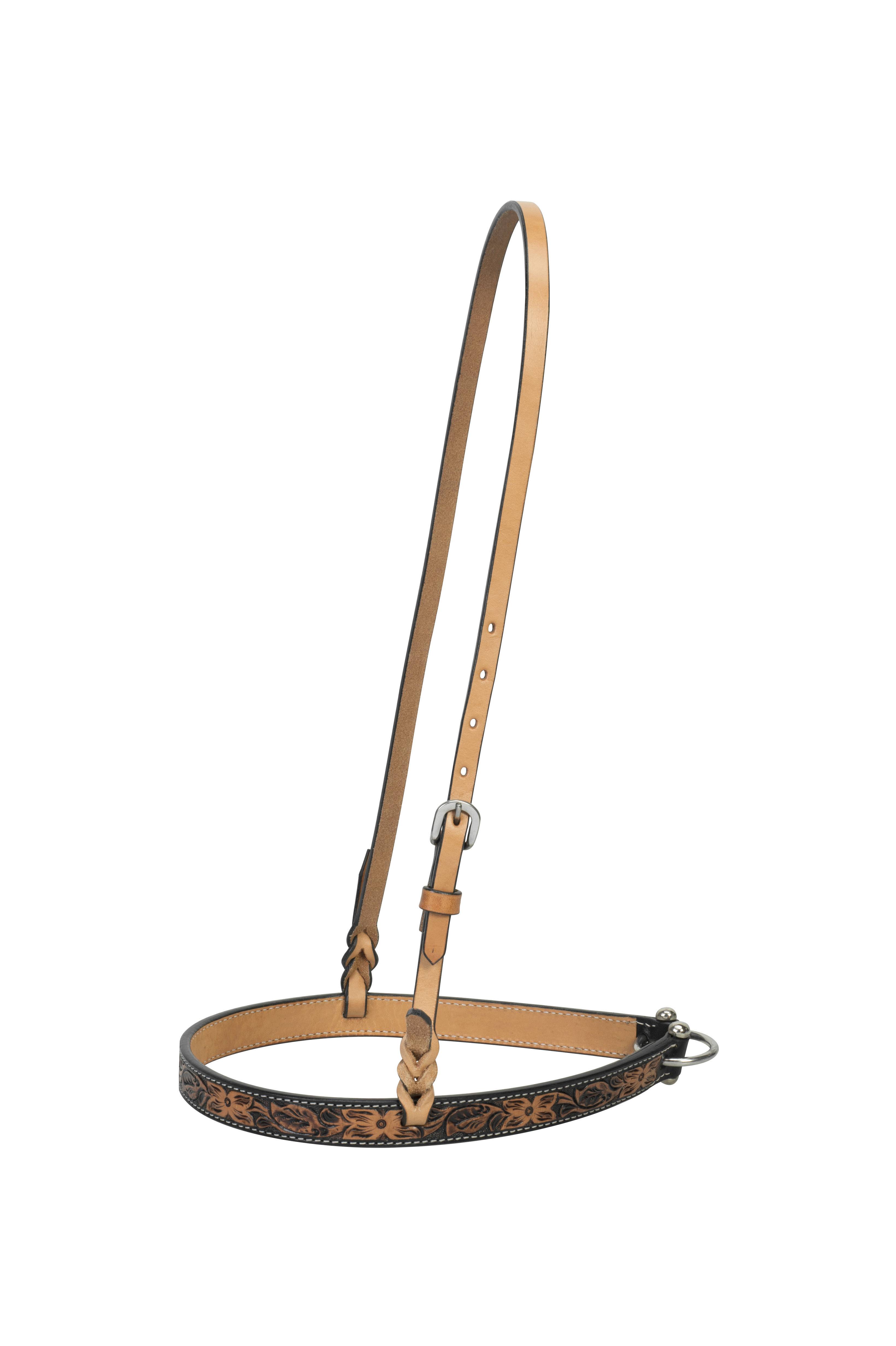 Weaver Cross Floral Tooled Noseband