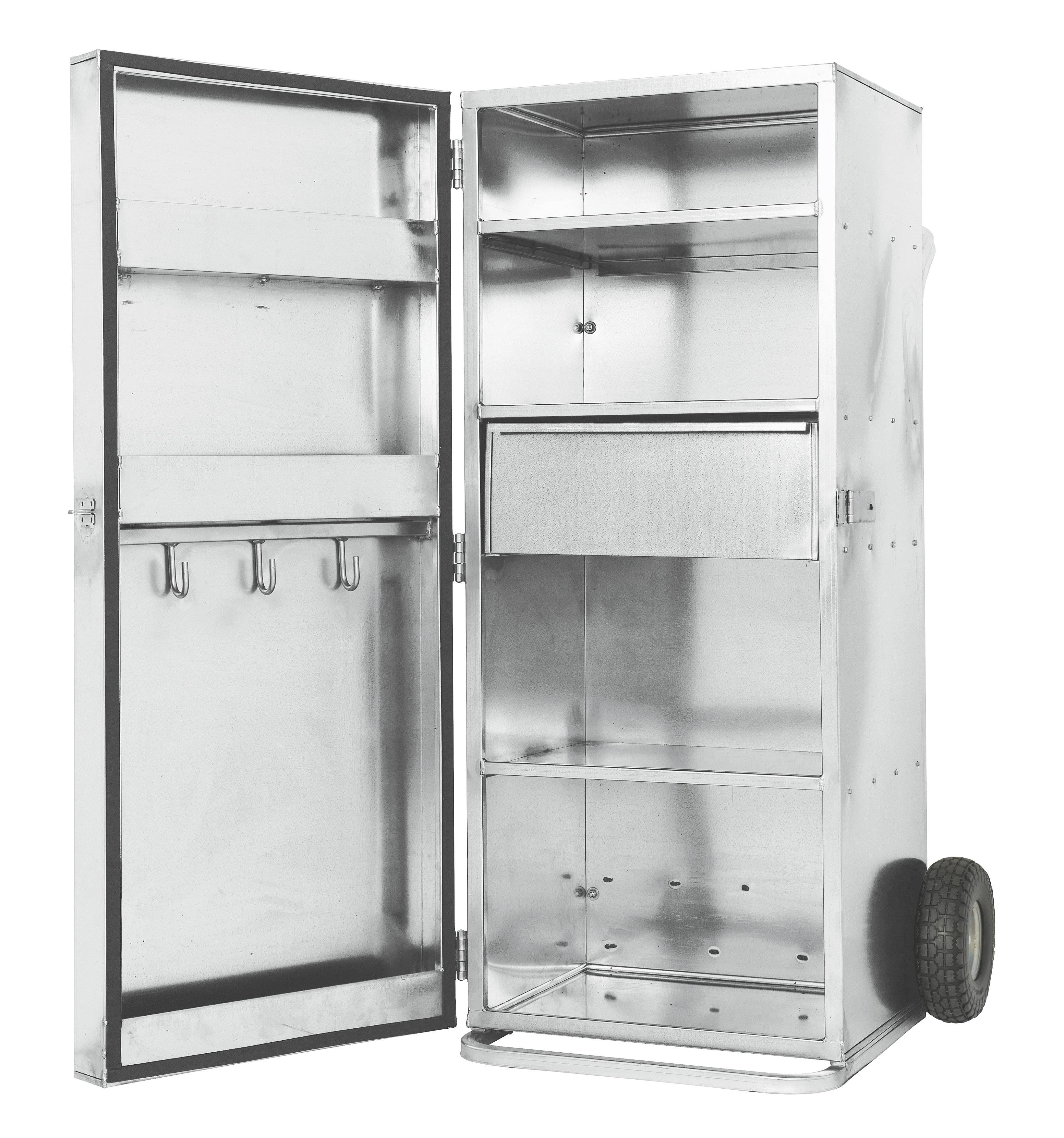 Weaver Single Door Galvanized Showbox