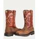 Noble Equestrian Ranch Tough Square Steel Toe Boot