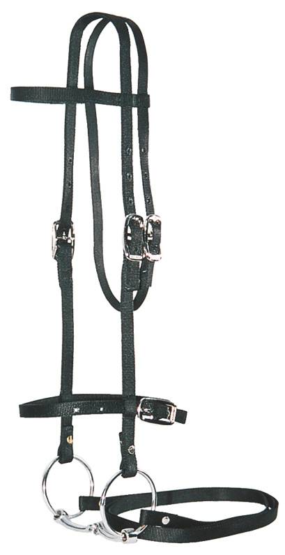 Abetta Nylon English Snaffle Bridle