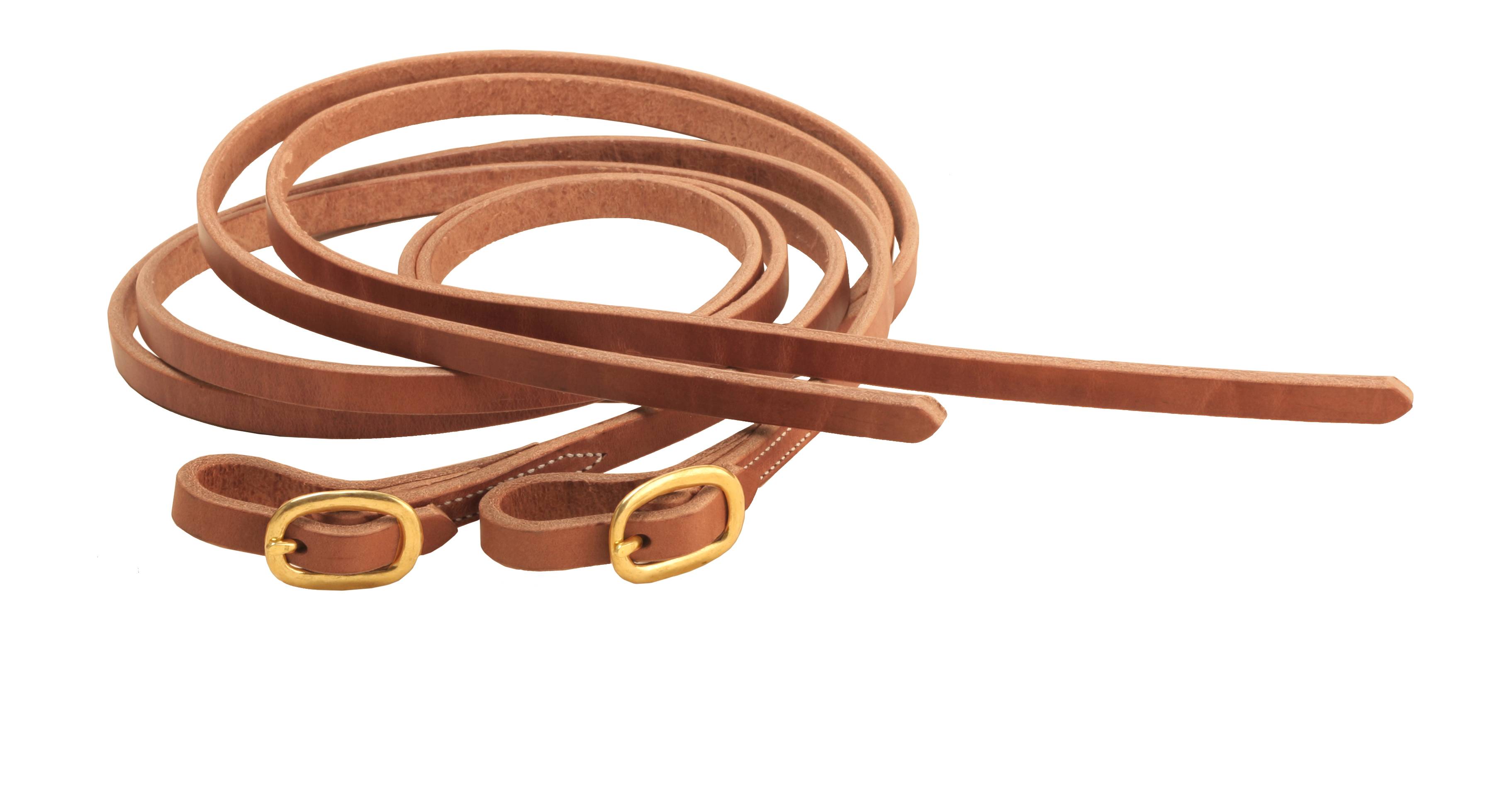 Tory Leather Cowboy Old Time Leather Split Reins