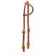 Tory Leather Cowboy Old Time Silding Ear Headstall