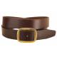 Tory Leather Square Conway Buckle Wide Belt